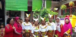 SDN Banyu Urip IX/563 Surabaya Gelar Ujian Praktek Seni Dan Budaya Untuk Siswa Kelas VI