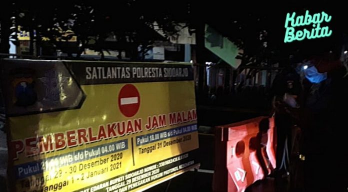 Jelang Ganti Tahun, Kota Surabaya Terus Antisipasi Keramaian Guna Menekan Covid-19