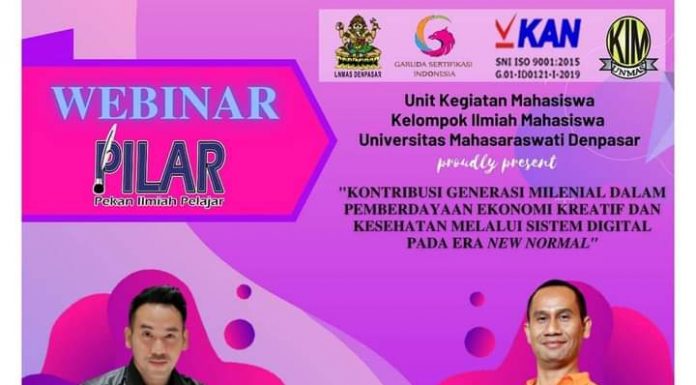 UKM KIM Unmas Denpasar gelar Pekan Ilmiah Pelajar (PILAR) ke-8