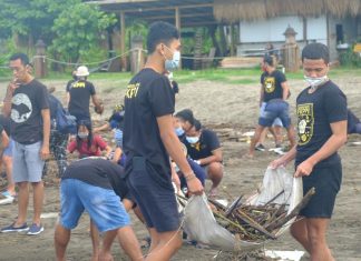 Ratusan GM FKPPI Geruduk Pantai Berawa Untuk “Resik” Sampah