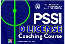 Asprov PSSI Bali Buka Kursus Wasit Lisensi D dan C Diploma