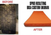 Sprei Resleting Dyandra Olshop, Sulap Kasur Lama Anda Jadi Baru