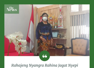 Dekan Fakultas Hukum Universitas Dwijendra Denpasar: Rahajeng Nyangra Rahina Jagat Nyepi Caka Warsa 1943