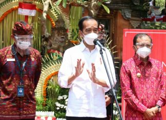 Kunjungi Bali, Presiden Jokowi Sampaikan Tiga Hal Penting