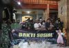 Rayakan HUT ke-3, Denkav 4/SP Berbagi Kasih dengan Sesama