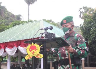 Danrindam IX/Udayana Buka Pendidikan Pembentukan Bintara TNI AD TA 2021