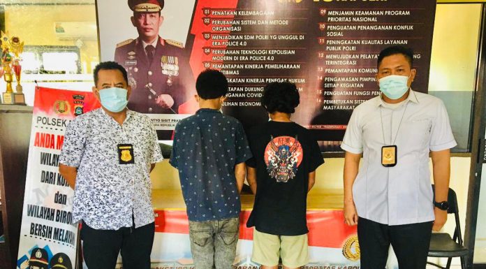 Gasak Toko Vape, Dua ABG Diringkus Polisi