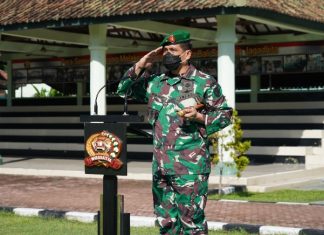 Ratusan Personel Korem Wira Satya Naik Pangkat, Tingkatkan Kualitas Diri Melalui Kinerja