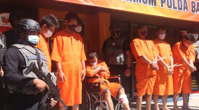 Polda Bali Tangkap Enam Pelaku Pembobol ATM, Satu di Dor