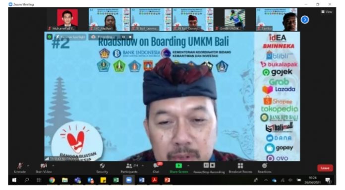 Bank Indonesia Buka Roadshow On-Boarding UMKM Bali Seri II