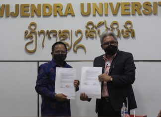 Bahas Pendidikan Profesi Advokat, Universitas Dwijendra Tandatangani Kerjasama Dengan DPC Peradi Denpasar