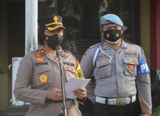 Wakapolres Badung Pimpin Apel Kesiapan Pengamanan Jelang Hari Besar Keagamaan