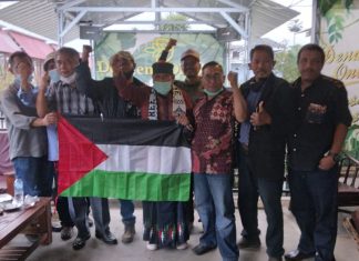 Jaringan NGO-LSM, Wartawan Batu Gelar Aksi Bela Palestina