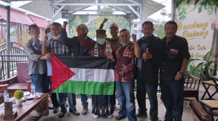 Jaringan NGO-LSM, Wartawan Batu Gelar Aksi Bela Palestina