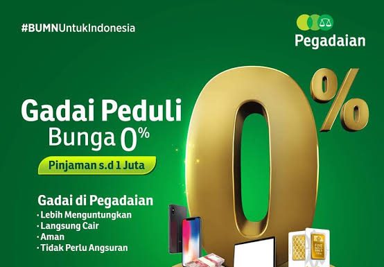 Konsisten Bantu Masyarakat, Pegadaian Perpanjang Program Gadai Tanpa Bunga
