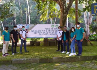 Turut Promosikan Objek Wisata Sangeh, Mahasiswa Fakultas Hukum Universitas Dwijendra Denpasar Ikuti PKM