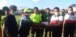 Galang Dana untuk NTT, Pemkab Klungkung Gelar Pertandingan Amal Sepak Bola “Jago Kapuk”