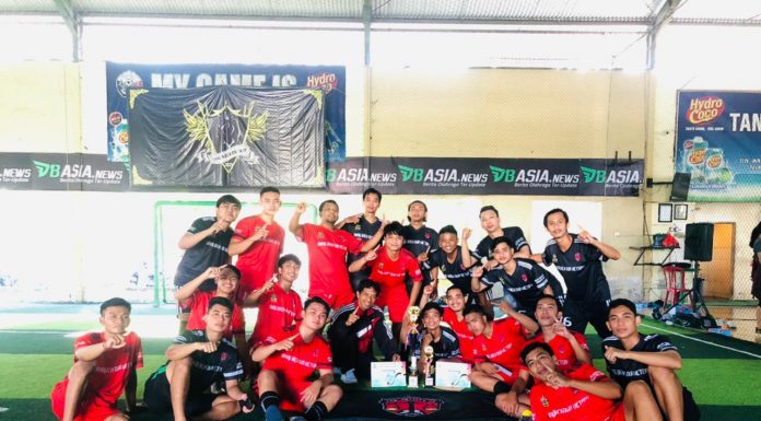 Catat Sejarah, Tim Futsal FH Unmas Denpasar Juarai Dekan Cup FKIP Unmas