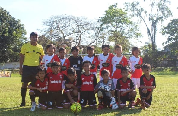 Tekad Kembangkan Potensi Anak di Bidang Sepak Bola, Sepuluh SSB gelar Latihan Bersama