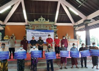 Gelontorkan Ribuan Paket Sembako, KPwBI Bali juga Motivasi perihal Vaksin