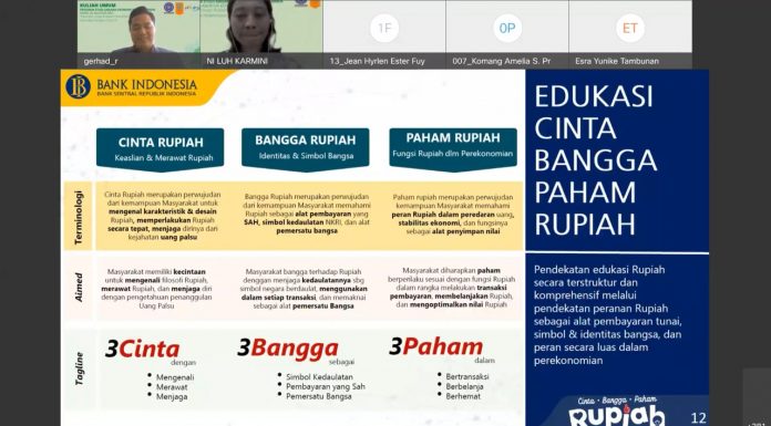 Bank Indonesia Edukasi Mahasiswa Fakultas Ekonomi Bisnis Udayana Tentang Kebanksentralan