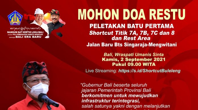 Gubernur Koster Komitmen Selesaikan Shortcut Singaraja-Mengwitani