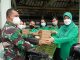 Peduli Masyarakat Terdampak Pandemi, Persit Bagikan Nasi
