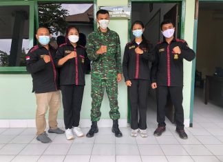 Temui Senat Mahasiswa Fakultas Hukum Unmas Denpasar, Kapenrem 163/Wira Satya: Jangan Lupakan Sejarah