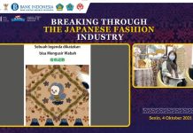 Bidik Pasar Ekspor Negeri Sakura, Bank Indonesia gelar Talkshow bertema “Breaking Through The Japanese Fashion Industry”