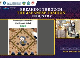 Bidik Pasar Ekspor Negeri Sakura, Bank Indonesia gelar Talkshow bertema “Breaking Through The Japanese Fashion Industry”