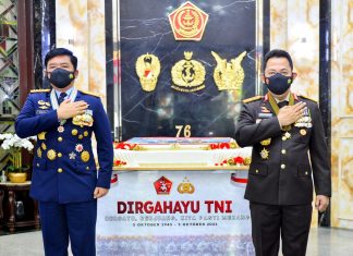 HUT ke-76 TNI, Kapolri: Sinergitas TNI-Polri Mutlak Sebagai Kekuatan Strategis Hadapi Tantangan