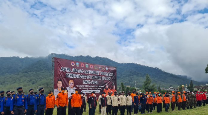 Pemkot Batu Gelar Apel Siaga Guna Antisipasi Bencana