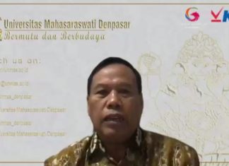 Buka Seminar Nasional Kebhinekaan, Ini Pesan Rektor Unmas Denpasar kepada Mahasiswa