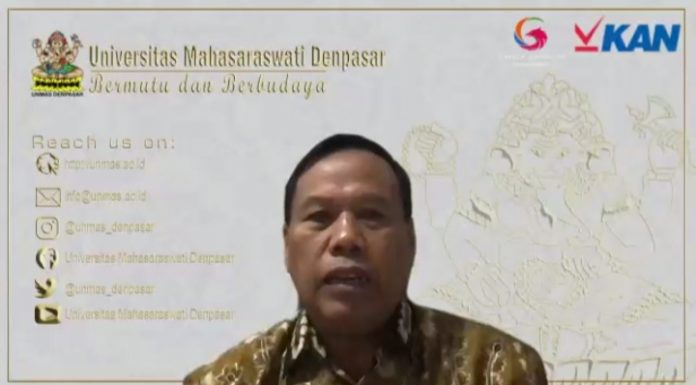 Buka Seminar Nasional Kebhinekaan, Ini Pesan Rektor Unmas Denpasar kepada Mahasiswa