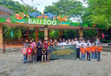 Bintaldam Udayana Ajak Anak-Anak Yatim Piatu Kunjungi Bali Zoo