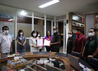 Satukan Persepsi Tri Dharma Perguruan Tinggi, Fakultas Hukum Dwijendra University Teken Kerja Sama dengan Fakultas Hukum Universitas Warmadewa