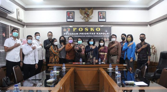 Fakultas Hukum Dwijendra University Pererat hubungan dengan Polda Bali