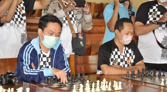 Jelang Porwanas 2022, SIWO PWI Batu Gelar Turnamen Catur