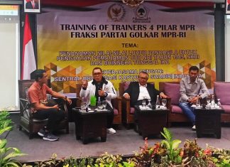 Perkuat Pemahaman Empat Pilar, Golkar gelar TOT kepada Generasi Z SOKSI