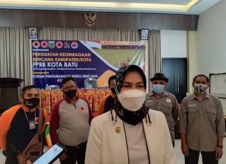 Antisipasi Dampak Bencana, Wali Kota Batu Kukuhkan FPRB