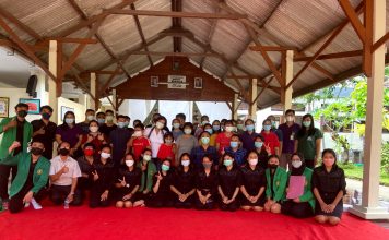 Berikan Edukasi Pemahaman Bahasa, Program Studi Pendidikan Bahasa Inggris FKIP Unmas Denpasar adakan PKM di Yayasan Pendidikan Dria Raba