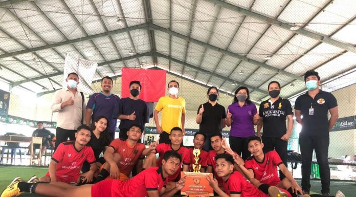Satukan Keberagaman, BEM Fakultas Ekonomi dan Bisnis Universitas Mahasaraswati Denpasar gelar Dekan Cup Futsal VIII
