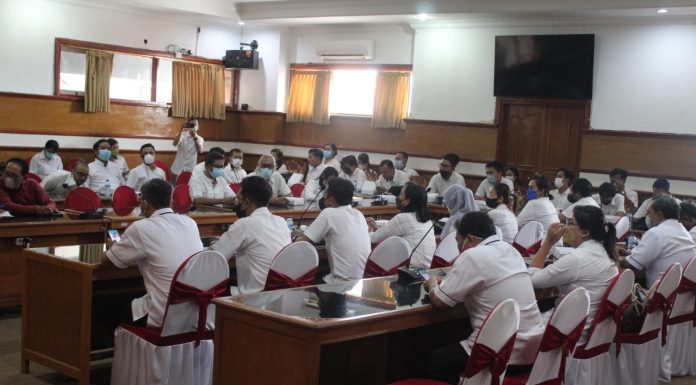 Bangun Sinergi dengan Wartawan, Kominfo Santi Buleleng Siap All Out Dukung Program Kerja PWI Bali