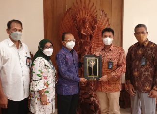 Kenalkan Pemimpin Wilayah Baru, PT Pegadaian Kanwil VII Sowan ke Gubernur Bali