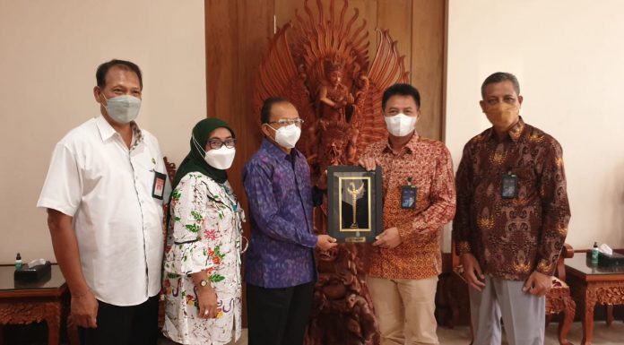 Kenalkan Pemimpin Wilayah Baru, PT Pegadaian Kanwil VII Sowan ke Gubernur Bali