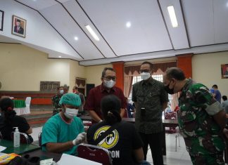 Sasar 1000 Peserta, Bank Indonesia Bali Gandeng Bank Danamon dan Korem 163/Wira Satya adakan Vaksinasi Booster