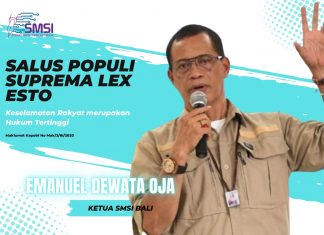 Hindari Klaster HPN, Ketua SMSI Bali: Keselamatan Rakyat Merupakan Hukum Tertinggi