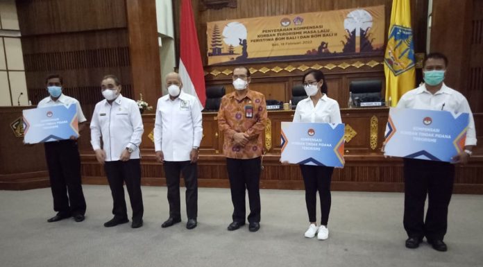 Pemprov Apresiasi Pemberian Kompensasi Bagi Korban Bom Bali