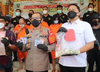 Empat Pelaku Penipuan Pengganda Uang Diamankan Polisi