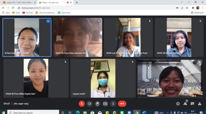 Mahasiswa FKIP Unmas Denpasar Laksanakan PLP 1 di SMA Negeri 1 Ubud